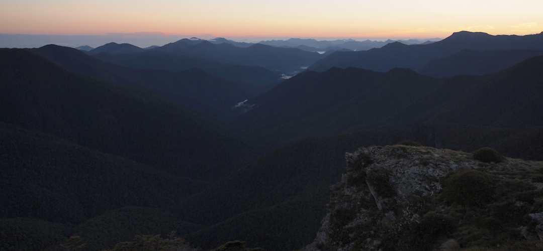 Sunrise over the Pelorus River
